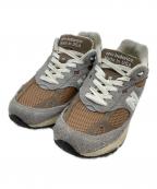 NEW BALANCEニューバランス）の古着「スニーカー」｜グレー×ブラウン