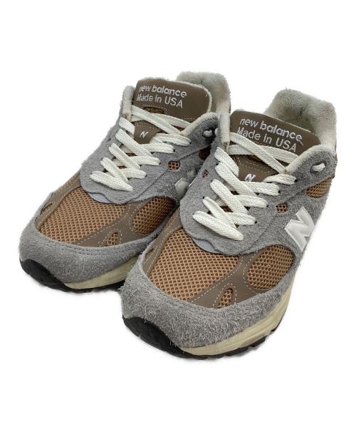 NEW BALANCE（ニューバランス）NEW BALANCE (ニューバランス) スニーカー グレー×ブラウン サイズ:27.5の古着・服飾アイテム