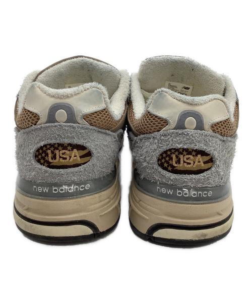 NEW BALANCE（ニューバランス）NEW BALANCE (ニューバランス) スニーカー グレー×ブラウン サイズ:27.5の古着・服飾アイテム