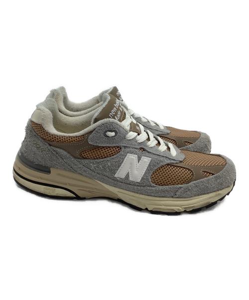 NEW BALANCE（ニューバランス）NEW BALANCE (ニューバランス) スニーカー グレー×ブラウン サイズ:27.5の古着・服飾アイテム