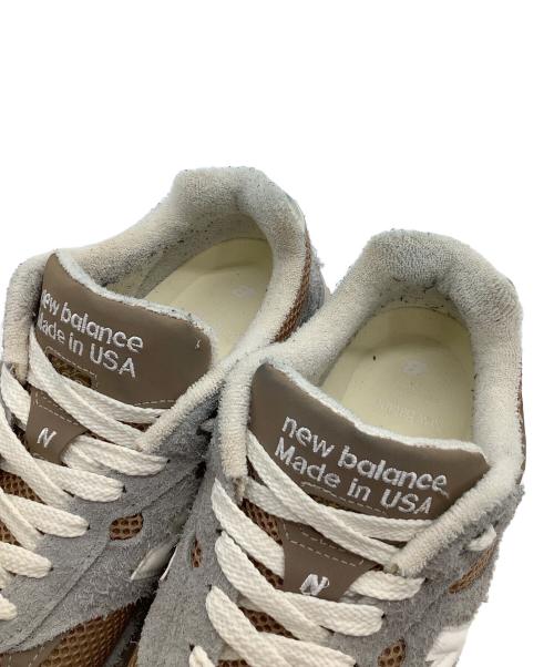NEW BALANCE（ニューバランス）NEW BALANCE (ニューバランス) スニーカー グレー×ブラウン サイズ:27.5の古着・服飾アイテム