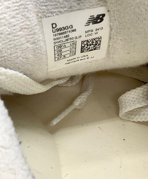 NEW BALANCE（ニューバランス）NEW BALANCE (ニューバランス) スニーカー グレー×ブラウン サイズ:27.5の古着・服飾アイテム