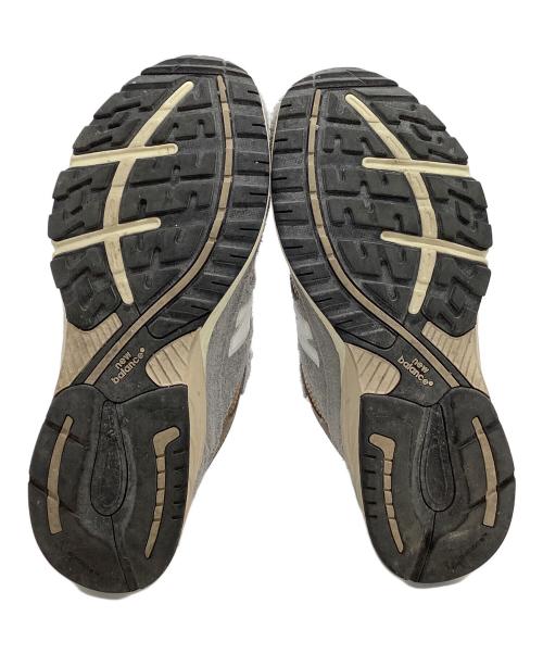 NEW BALANCE（ニューバランス）NEW BALANCE (ニューバランス) スニーカー グレー×ブラウン サイズ:27.5の古着・服飾アイテム