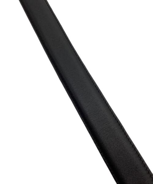 POLO RALPH LAUREN（ポロ・ラルフローレン）POLO RALPH LAUREN (ポロ・ラルフローレン) レザーベルト ブラック×ブラウンの古着・服飾アイテム