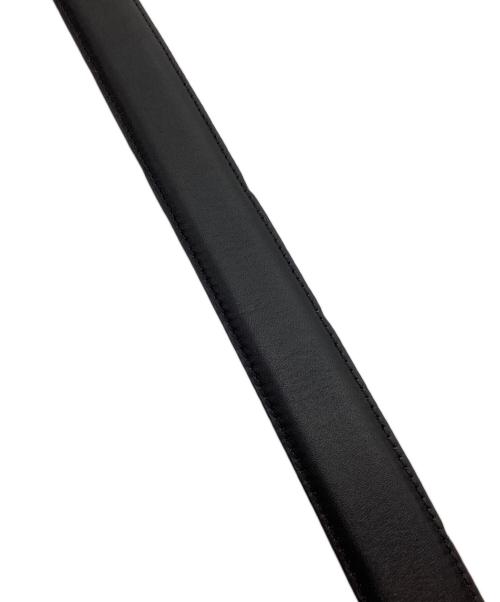 POLO RALPH LAUREN（ポロ・ラルフローレン）POLO RALPH LAUREN (ポロ・ラルフローレン) レザーベルト ブラック×ブラウンの古着・服飾アイテム