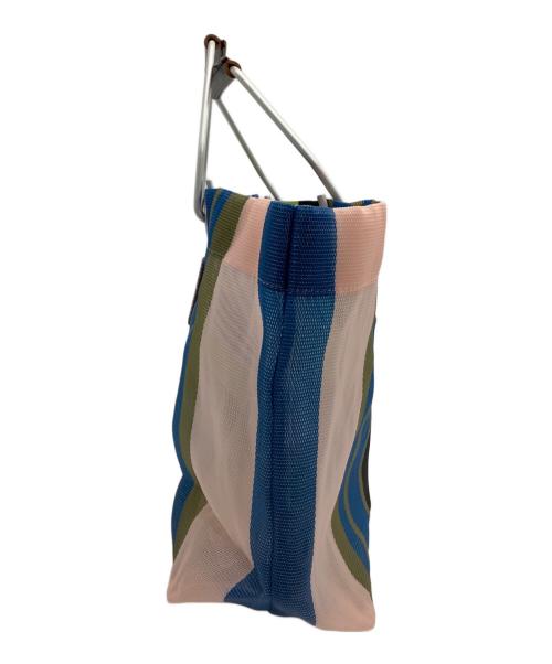 MARNI（マルニ）MARNI (マルニ) トートバッグ　フラワーカフェ ストライプ バッグ ストライプ マルチカラーの古着・服飾アイテム