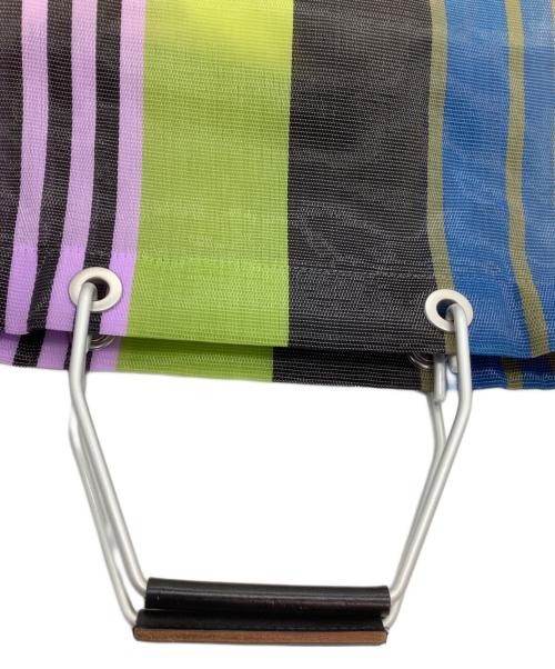 MARNI（マルニ）MARNI (マルニ) トートバッグ　フラワーカフェ ストライプ バッグ ストライプ マルチカラーの古着・服飾アイテム