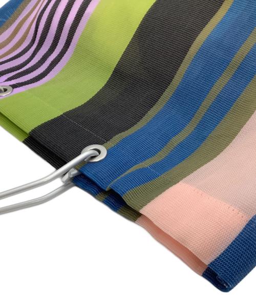 MARNI（マルニ）MARNI (マルニ) トートバッグ　フラワーカフェ ストライプ バッグ ストライプ マルチカラーの古着・服飾アイテム