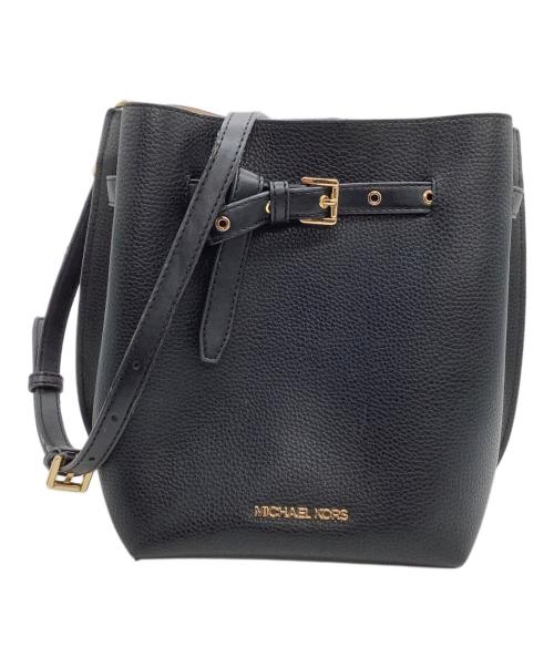 MICHAEL KORS（マイケル・コース）MICHAEL KORS (マイケル・コース) ショルダーバッグ ブラックの古着・服飾アイテム
