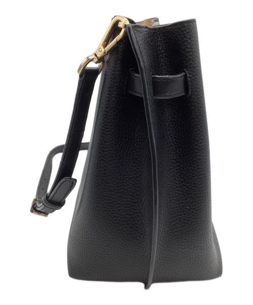 MICHAEL KORS（マイケル・コース）MICHAEL KORS (マイケル・コース) ショルダーバッグ ブラックの古着・服飾アイテム