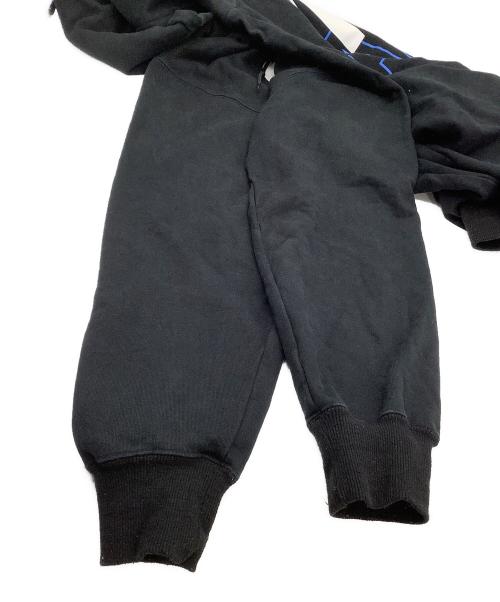 WIND AND SEA（ウィンダンシー）WIND AND SEA (ウィンダンシー) プルオーバーパーカー　両面ロゴプリント ブラック サイズ:XLの古着・服飾アイテム