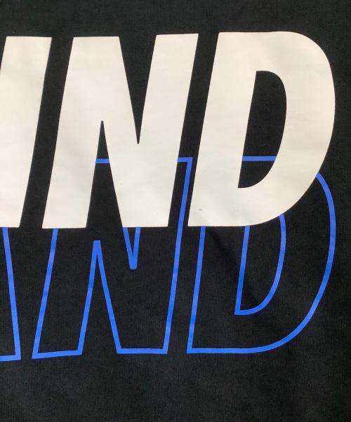 WIND AND SEA（ウィンダンシー）WIND AND SEA (ウィンダンシー) プルオーバーパーカー　両面ロゴプリント ブラック サイズ:XLの古着・服飾アイテム