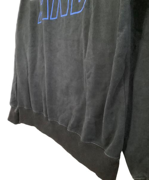 WIND AND SEA（ウィンダンシー）WIND AND SEA (ウィンダンシー) プルオーバーパーカー　両面ロゴプリント ブラック サイズ:XLの古着・服飾アイテム