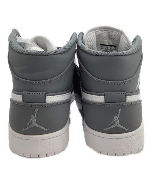 NIKE（ナイキ）NIKE (ナイキ) ミッドカットスニーカー Air Jordan 1 Mid グレー サイズ:27.5 未使用品の古着・服飾アイテム