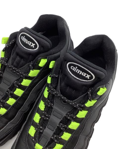NIKE（ナイキ）NIKE (ナイキ) ローカットスニーカー AIR MAX 95 BIG BUBBLE SE  ブラック サイズ:27.5の古着・服飾アイテム