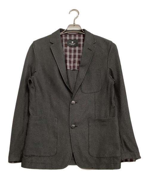 BLACK LABEL CRESTBRIDGE（ブラックレーベル クレストブリッジ）BLACK LABEL CRESTBRIDGE (ブラックレーベル クレストブリッジ) テーラードジャケット ブラック サイズ:Mの古着・服飾アイテム