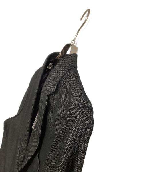 BLACK LABEL CRESTBRIDGE（ブラックレーベル クレストブリッジ）BLACK LABEL CRESTBRIDGE (ブラックレーベル クレストブリッジ) テーラードジャケット ブラック サイズ:Mの古着・服飾アイテム