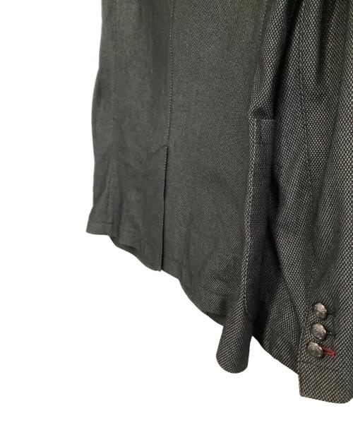 BLACK LABEL CRESTBRIDGE（ブラックレーベル クレストブリッジ）BLACK LABEL CRESTBRIDGE (ブラックレーベル クレストブリッジ) テーラードジャケット ブラック サイズ:Mの古着・服飾アイテム