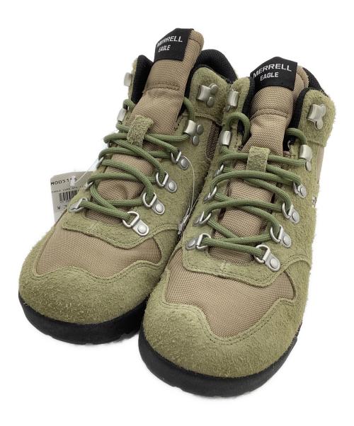 MERRELL（メレル）MERRELL (メレル) トレッキングシューズ Eagle Luxe グリーン サイズ:25 未使用品の古着・服飾アイテム