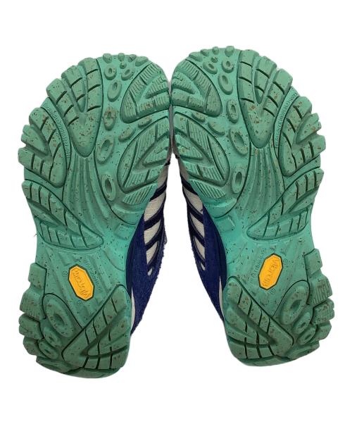 MERRELL（メレル）MERRELL (メレル) REESE COOPER (リース クーパー) ローカットスニーカー Moab Mesa Luxe ネイビー×グリーン サイズ:24.5の古着・服飾アイテム