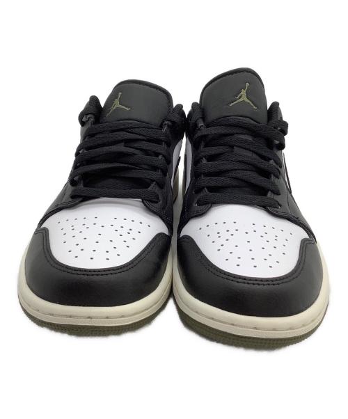 NIKE（ナイキ）NIKE (ナイキ) ローカットスニーカー 	Air Jordan 1 Low グリーン×ホワイト サイズ:26.5の古着・服飾アイテム
