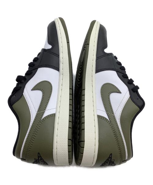 NIKE（ナイキ）NIKE (ナイキ) ローカットスニーカー 	Air Jordan 1 Low グリーン×ホワイト サイズ:26.5の古着・服飾アイテム