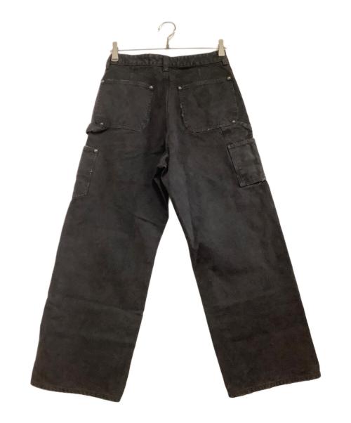 Vuja De（ヴジャデ）VUJA DE (ヴジャデ) デニムパンツ　 ANDO HEAVY DOUBLE KNEE PANTS ブラック サイズ:Sの古着・服飾アイテム
