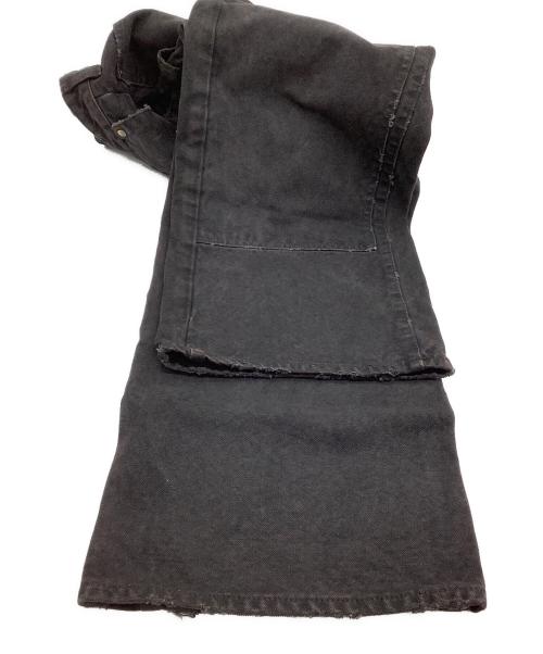 Vuja De（ヴジャデ）VUJA DE (ヴジャデ) デニムパンツ　 ANDO HEAVY DOUBLE KNEE PANTS ブラック サイズ:Sの古着・服飾アイテム
