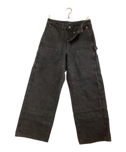 Vuja De（ヴジャデ）VUJA DE (ヴジャデ) デニムパンツ　 ANDO HEAVY DOUBLE KNEE PANTS ブラック サイズ:Sの古着・服飾アイテム