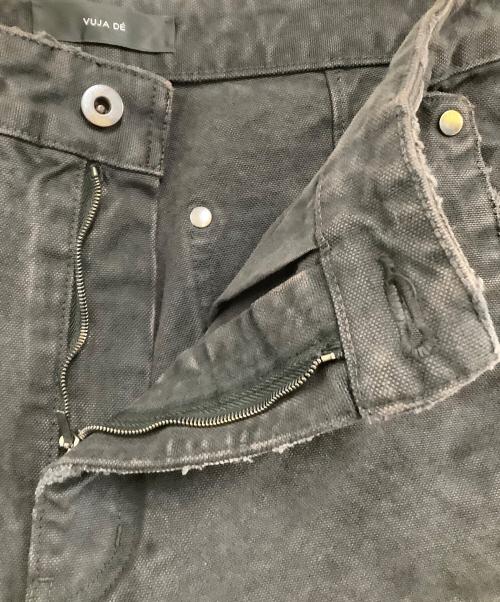 Vuja De（ヴジャデ）VUJA DE (ヴジャデ) デニムパンツ　 ANDO HEAVY DOUBLE KNEE PANTS ブラック サイズ:Sの古着・服飾アイテム