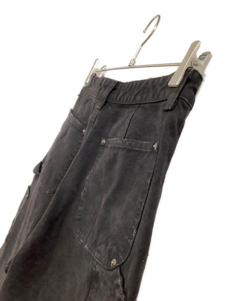 Vuja De（ヴジャデ）VUJA DE (ヴジャデ) デニムパンツ　 ANDO HEAVY DOUBLE KNEE PANTS ブラック サイズ:Sの古着・服飾アイテム