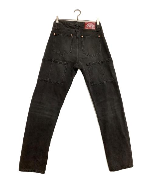 haven court（ヘブンコート）haven court (ヘブンコート) デニムパンツ　クワッド ポケット カーゴ グレー サイズ:31の古着・服飾アイテム