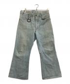 MINUSマイナス）の古着「フレアデニム」｜ブルー