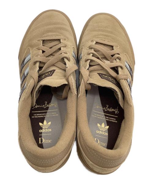 adidas（アディダス）adidas (アディダス) ローカットスニーカー Dime Busenitz Vulc 2.0 ブラウン サイズ:27の古着・服飾アイテム