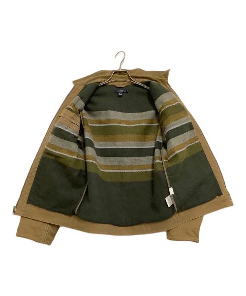 J.CREW（ジェイクルー）J.CREW (ジェイクルー) ワークジャケット　古着 ブラウン サイズ:XSの古着・服飾アイテム
