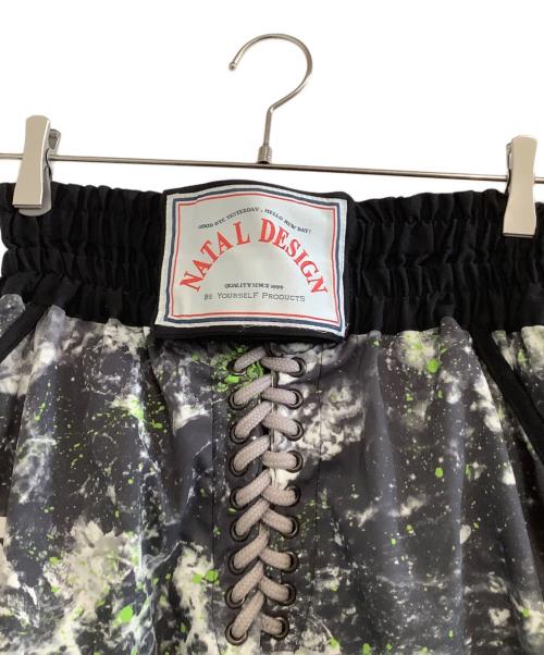 NATAL DESIGN（ネイタルデザイン）NATAL DESIGN (ネイタルデザイン) ハーフパンツ　イサミ ブラック サイズ:Mの古着・服飾アイテム
