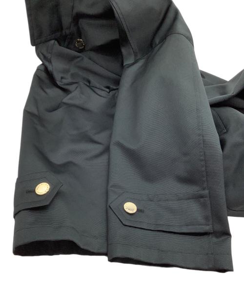 MACKINTOSH LONDON（マッキントッシュ ロンドン）MACKINTOSH LONDON (マッキントッシュ ロンドン) ステンカラーコート　ブライトグログランステンカラーコート ブラック サイズ:38 未使用品の古着・服飾アイテム