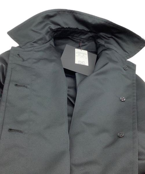 MACKINTOSH LONDON（マッキントッシュ ロンドン）MACKINTOSH LONDON (マッキントッシュ ロンドン) ステンカラーコート　ブライトグログランステンカラーコート ブラック サイズ:38 未使用品の古着・服飾アイテム