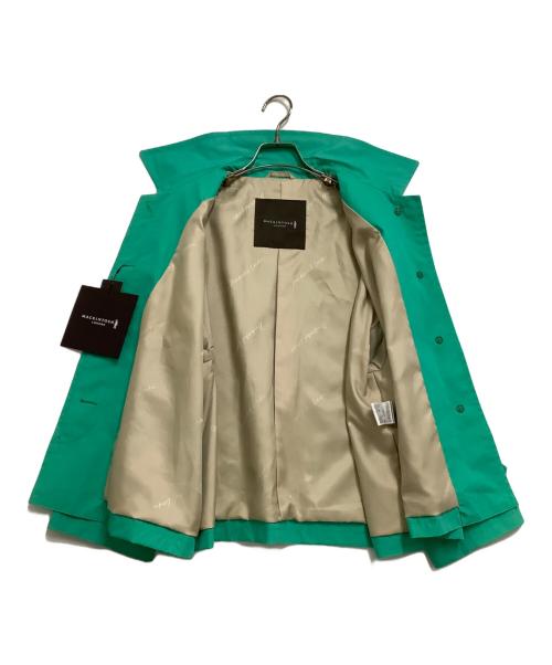 MACKINTOSH LONDON（マッキントッシュ ロンドン）MACKINTOSH LONDON (マッキントッシュ ロンドン) ショートコート　ウェザーコットンステンカラーショートコート グリーン サイズ:38 未使用品の古着・服飾アイテム