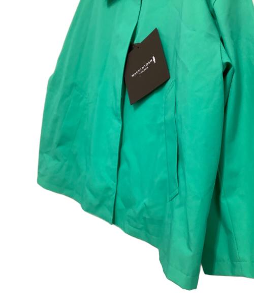 MACKINTOSH LONDON（マッキントッシュ ロンドン）MACKINTOSH LONDON (マッキントッシュ ロンドン) ショートコート　ウェザーコットンステンカラーショートコート グリーン サイズ:38 未使用品の古着・服飾アイテム