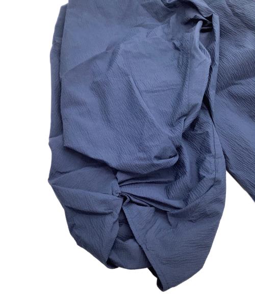 MACKINTOSH LONDON（マッキントッシュ ロンドン）MACKINTOSH LONDON (マッキントッシュ ロンドン) 半袖ワンピース　コットンナイロンサッカーワンピース ネイビー サイズ:38 未使用品の古着・服飾アイテム