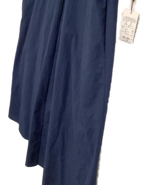 MACKINTOSH LONDON（マッキントッシュ ロンドン）MACKINTOSH LONDON (マッキントッシュ ロンドン) 半袖ワンピース　コットンナイロンサッカーワンピース ネイビー サイズ:38 未使用品の古着・服飾アイテム