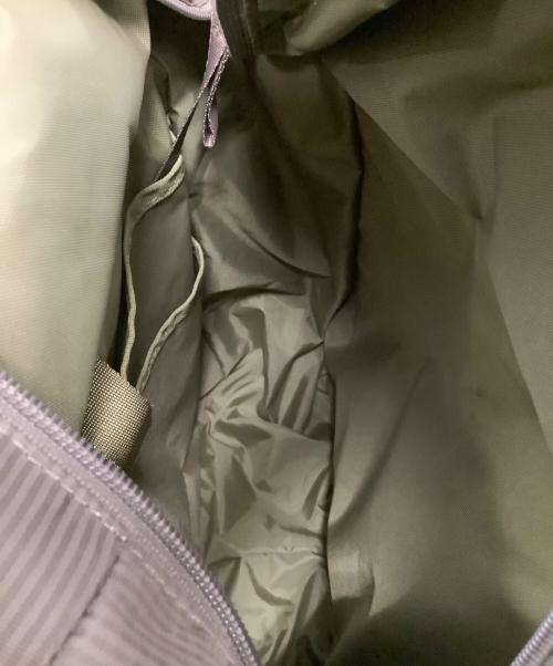 SWANY（スワニー）SWANY (スワニー) キャリーバッグ ストライプ ブラウンの古着・服飾アイテム