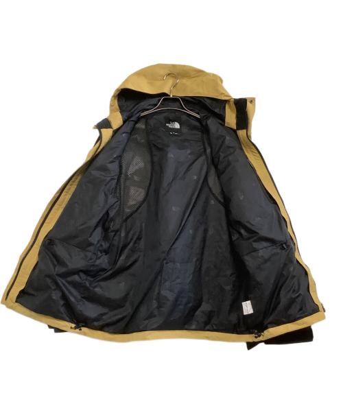 THE NORTH FACE（ザ ノース フェイス）THE NORTH FACE (ザ ノース フェイス) ナイロンジャケット　マウンテン ライト ジャケット イエロー×ブラック サイズ:XLの古着・服飾アイテム