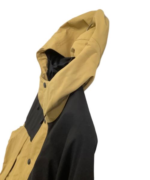 THE NORTH FACE（ザ ノース フェイス）THE NORTH FACE (ザ ノース フェイス) ナイロンジャケット　マウンテン ライト ジャケット イエロー×ブラック サイズ:XLの古着・服飾アイテム