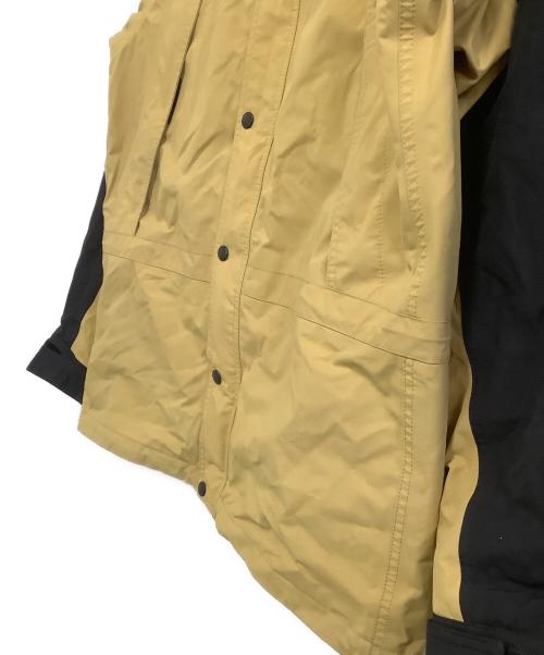 THE NORTH FACE（ザ ノース フェイス）THE NORTH FACE (ザ ノース フェイス) ナイロンジャケット　マウンテン ライト ジャケット イエロー×ブラック サイズ:XLの古着・服飾アイテム