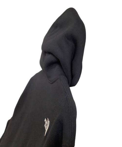 THE NORTH FACE（ザ ノース フェイス）THE NORTH FACE (ザ ノース フェイス) ジップパーカー　スクエアロゴフルジップ ブラック サイズ:XLの古着・服飾アイテム