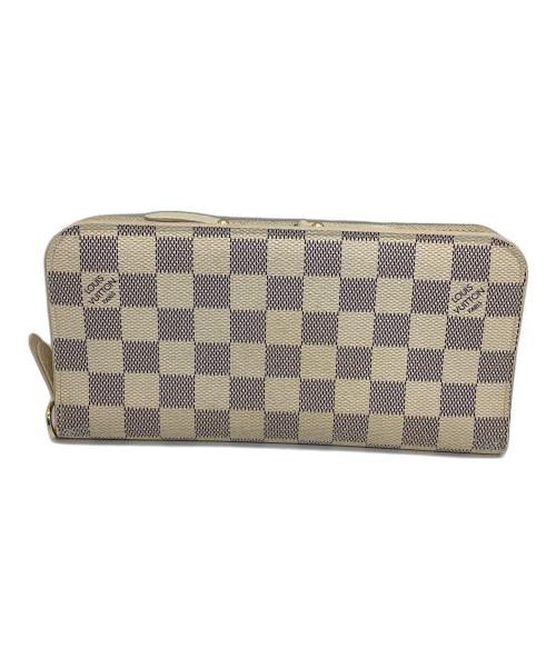 LOUIS VUITTON（ルイ ヴィトン）LOUIS VUITTON (ルイ ヴィトン) 長財布 ダミエ・アズール ポルトフォイユ・アンソリット アイボリーの古着・服飾アイテム