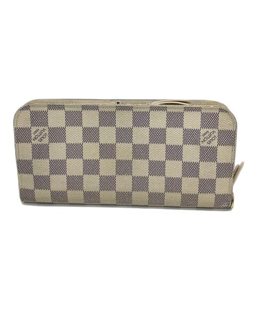 LOUIS VUITTON（ルイ ヴィトン）LOUIS VUITTON (ルイ ヴィトン) 長財布 ダミエ・アズール ポルトフォイユ・アンソリット アイボリーの古着・服飾アイテム