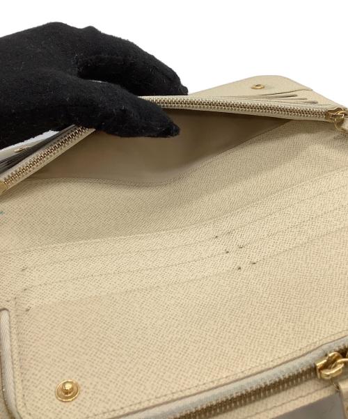 LOUIS VUITTON（ルイ ヴィトン）LOUIS VUITTON (ルイ ヴィトン) 長財布 ダミエ・アズール ポルトフォイユ・アンソリット アイボリーの古着・服飾アイテム